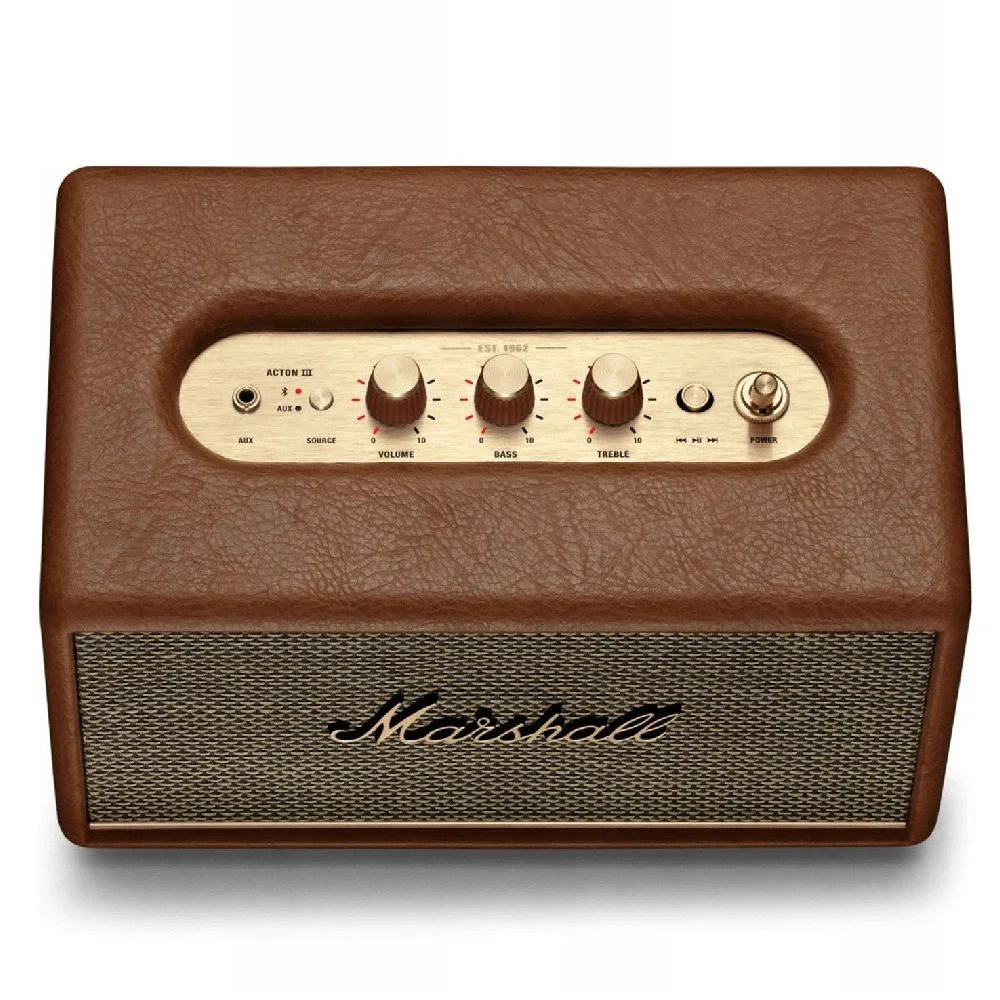 Marshall Acton III BT Kahverengi Bluetooth Hoparlör