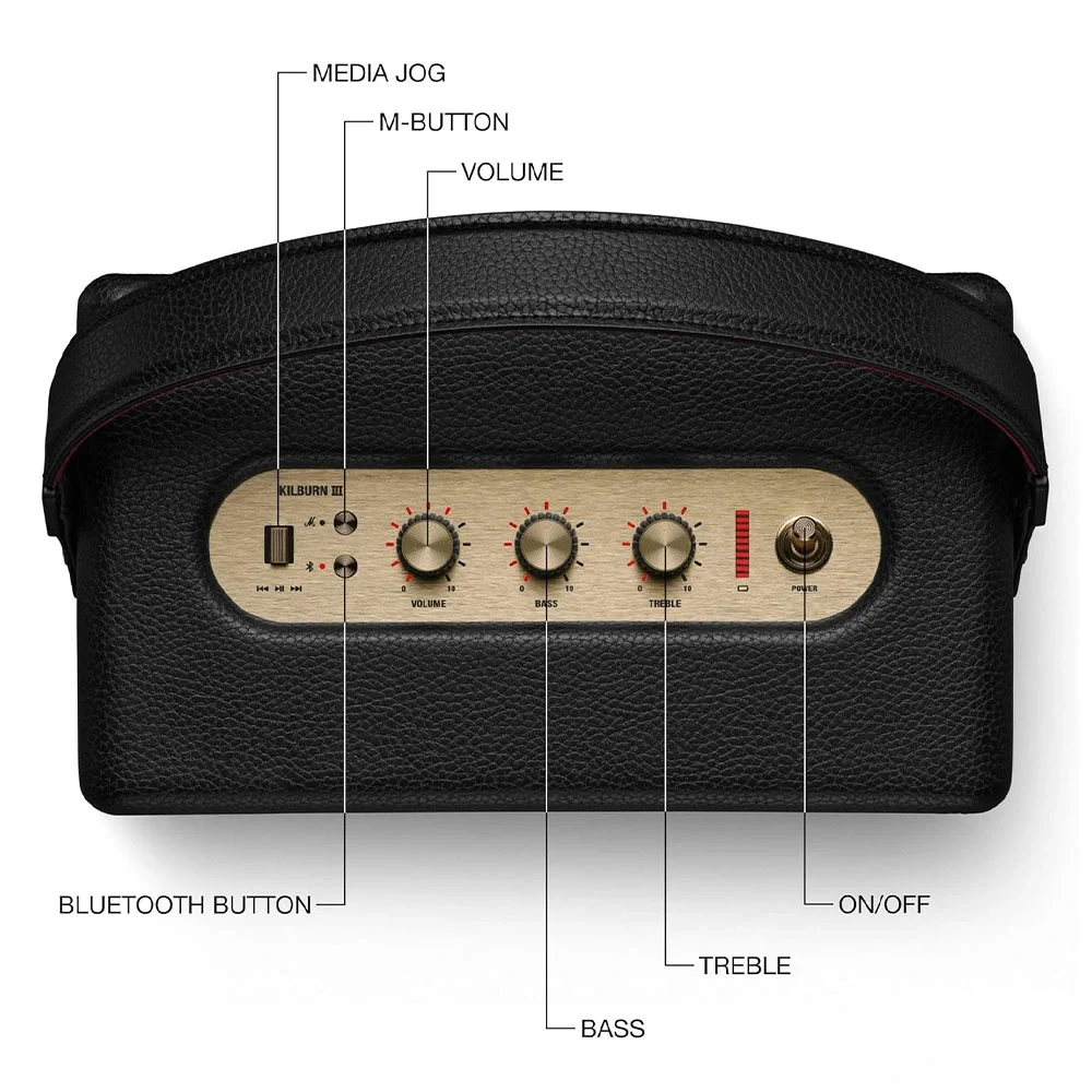 MARSHALL Kilburn III BT Bluetooth Hoparlör (Siyah)