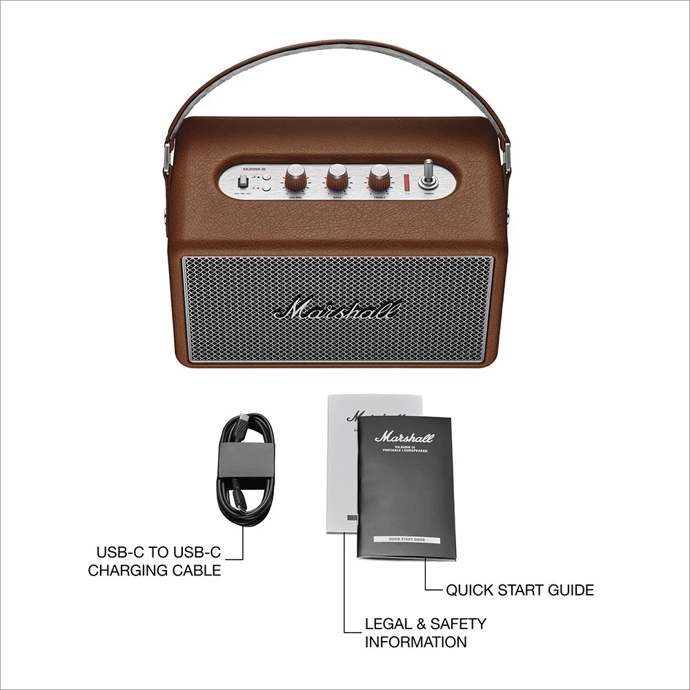 MARSHALL Kilburn III BT Bluetooth Hoparlör (kahverengi)