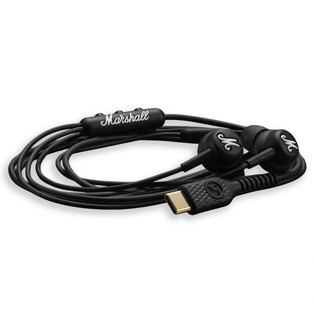 MARSHALL Mode USB-C, Kablolu Siyah Kulak İçi Kulaklık