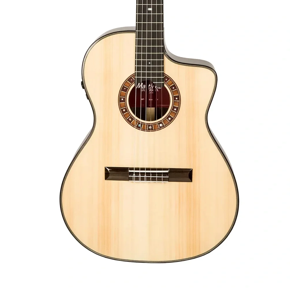 Martinez MP-14 Ziricote Crossover Serisi Elektro Klasik Gitar