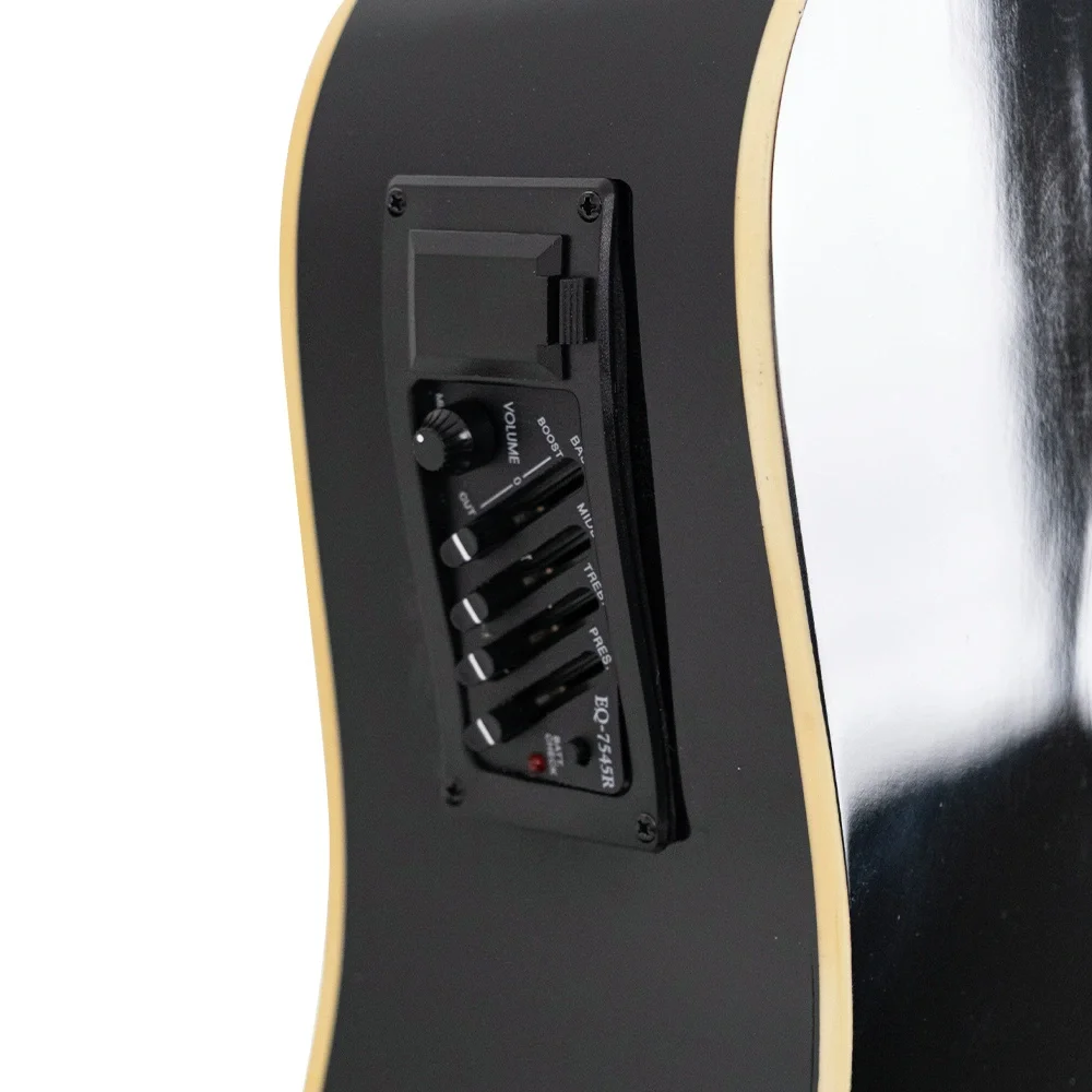 Mercury MSEA1-BK Elektro Akustik Gitar