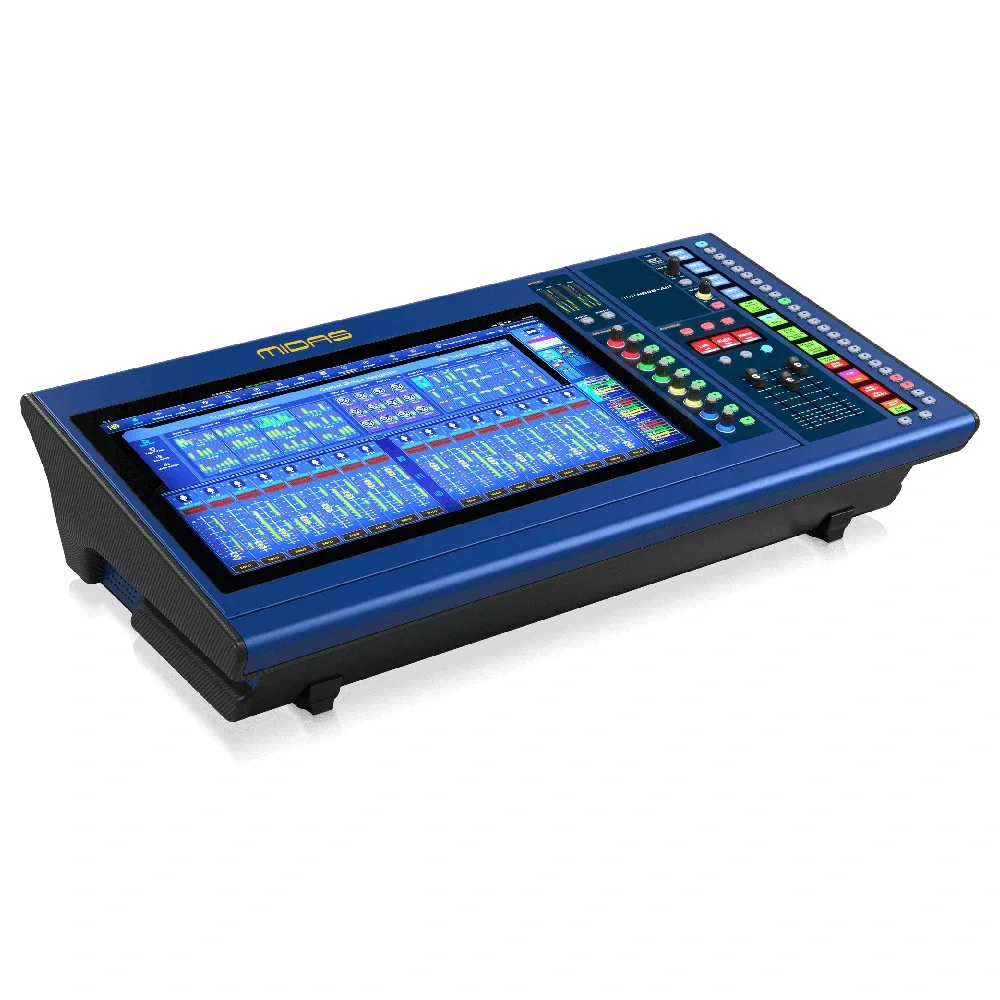 MIDAS HD96-AIR-CC-IP Canlı Müzik İçin Dijital Mikser 144 Giriş-Kanalı, 120 Miks Bus, 96 kHz Sample Rate Ve 21" Dokunmatik Ekran