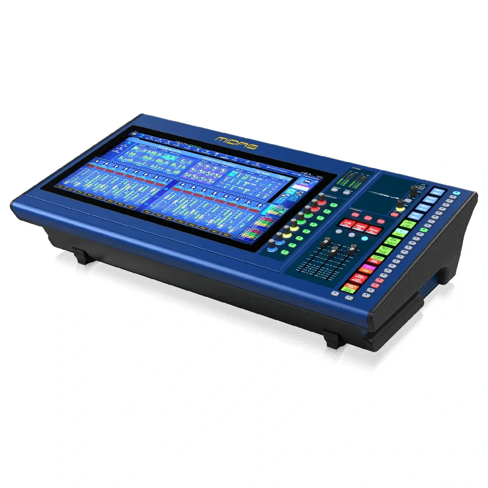 MIDAS HD96-AIR-CC-IP Canlı Müzik İçin Dijital Mikser 144 Giriş-Kanalı, 120 Miks Bus, 96 kHz Sample Rate Ve 21" Dokunmatik Ekran