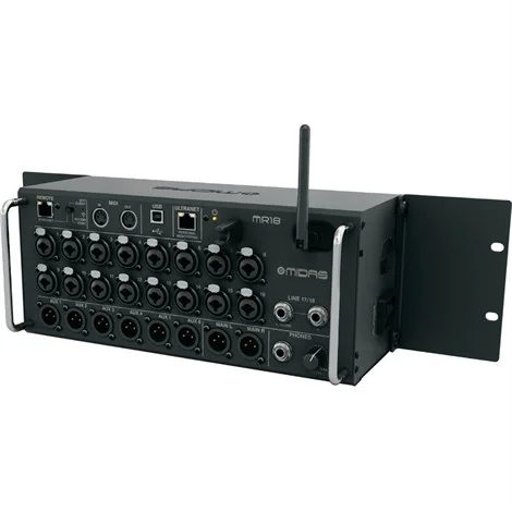 MIDAS MR18 18-kanal Dijital Mikser, Tablet Kontrollü