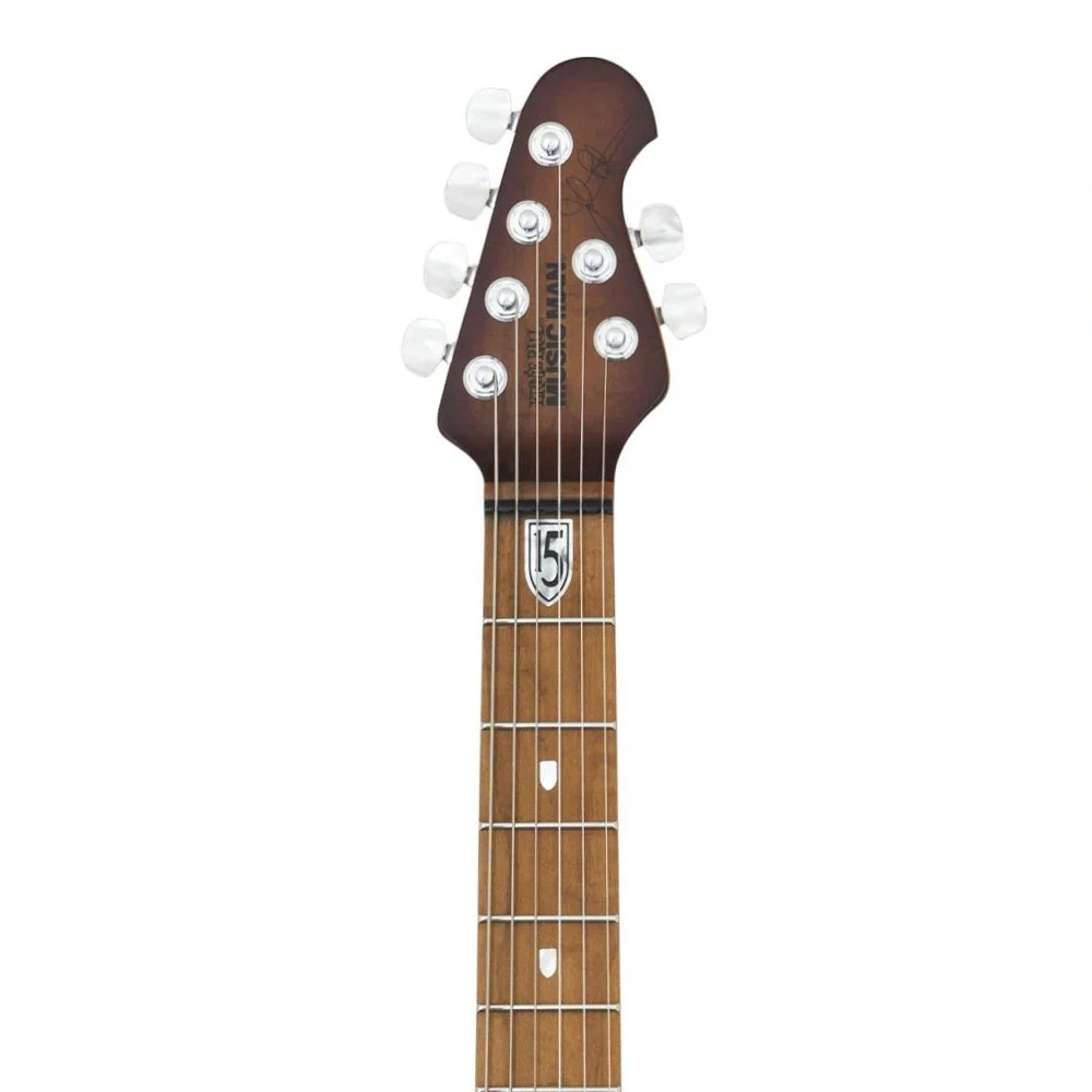 Music Man JP15 Piezo Akçaağaç Klavye Sahara Burst Quilt Elektro Gitar