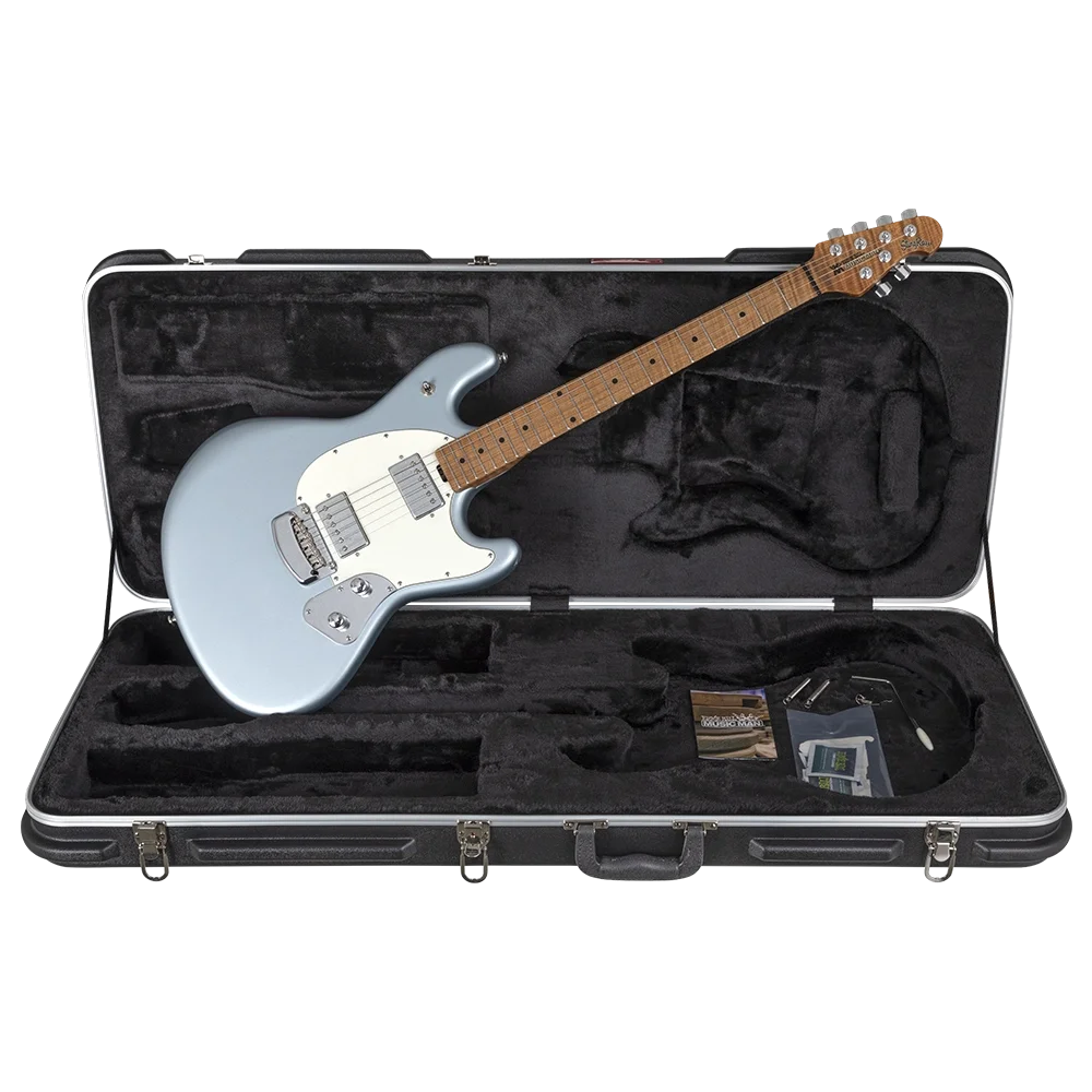 MUSIC MAN StingRay RS Serisi Fremist Silver Elektro Gitar