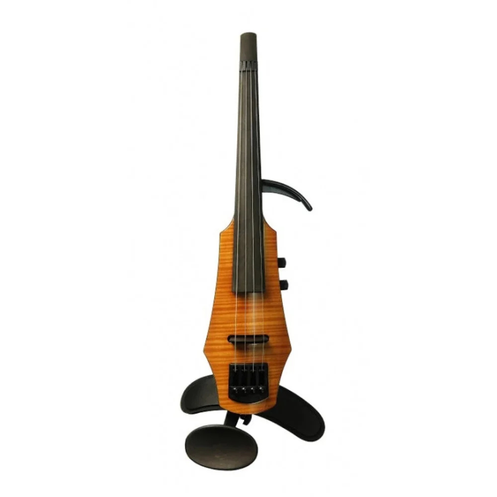NS DESIGN WAV4-VN-AB Polar Piezo Manyetikli  Transparan Amberburst Elektro Keman