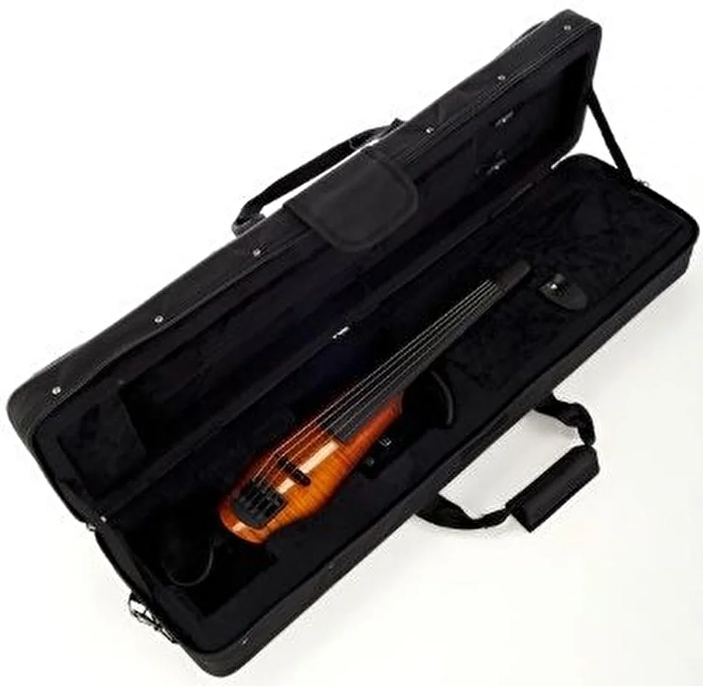 NS DESIGN WAV5-VN-AB Polar Piezo Manyetikli Transparan Amberburst Elektro Keman