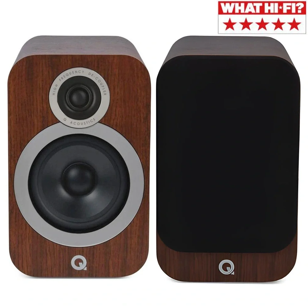 NuPrime Omnia A200 - Q Acoustics 3030i Walnut - QED XT40i 3M. hiFi Müzik Sistemi