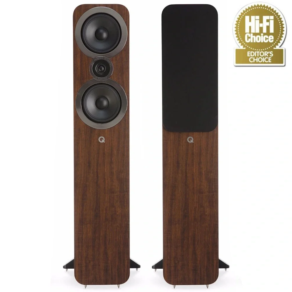 NuPrime Omnia A200 - Q Acoustics 3050i Walnut - QED XT40i 3M. hiFi Müzik Sistemi