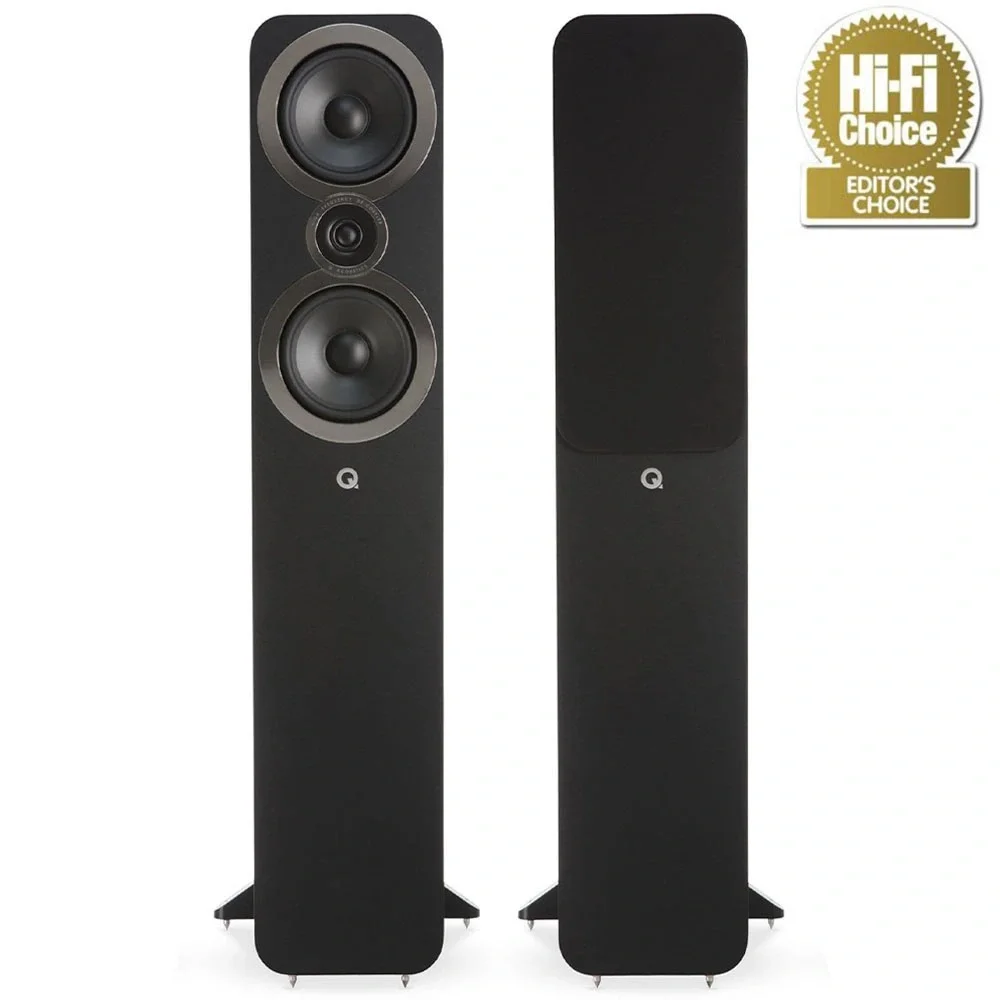 NuPrime Omnia Mini Set - Q Acoustics 3050i Black - QED XT25 3M. hiFi Müzik Sistemi