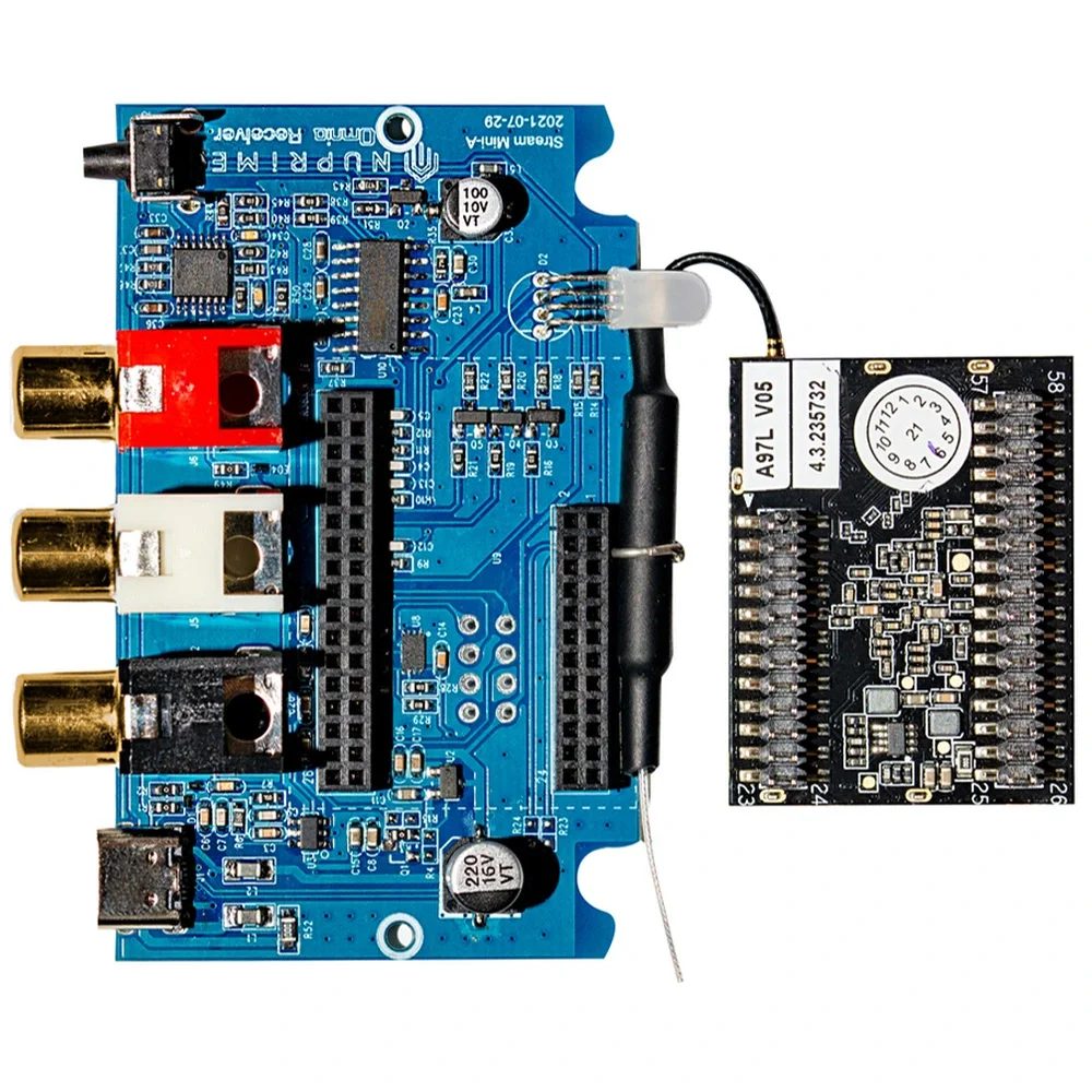 NuPrime Omnia Stream Mini DAC Streamer/Network Oynatıcı (Analog ve Digital Çıkış)