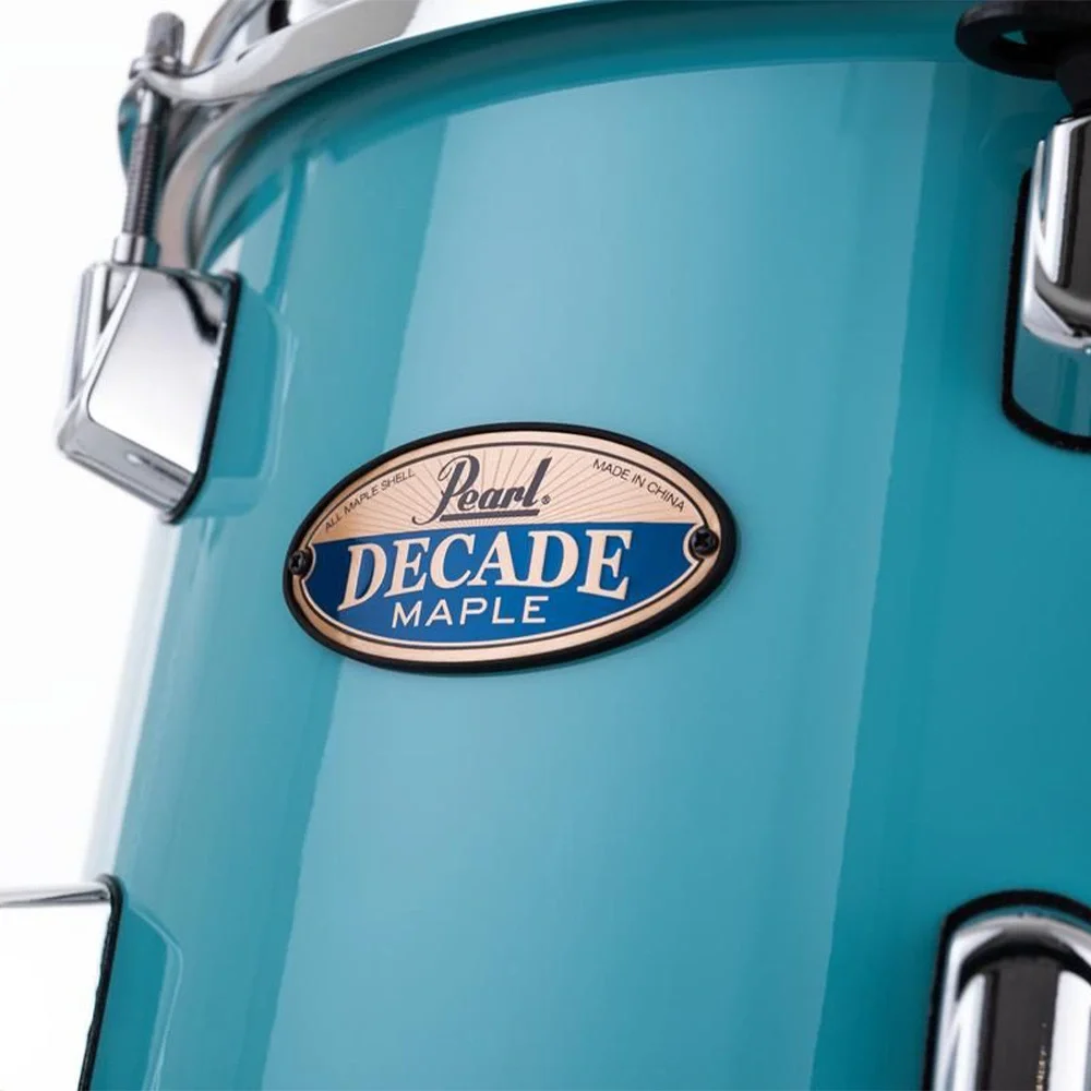 PEARL DMP925SP/C884 Decade Maple Ice Mint 5 Parça (22B/10T/12T/16F/14S) Akustik Davul Seti