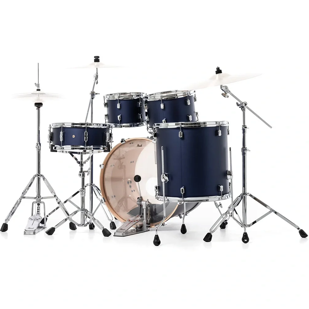 PEARL DMP925S/C207 Decade Maple Ultramarine Velvet 5 Parça (22B/10T/12T/16F/14S) Aksamlı Akustik Davul Seti