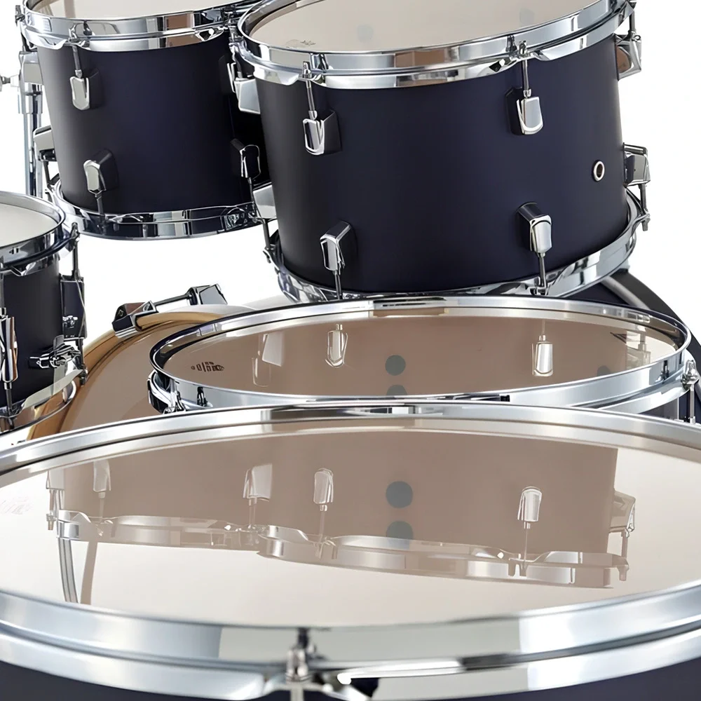 PEARL DMP926S/C207 Decade Maple Ultramarine Velvet 6 Parça (22B/10T/12T/14F/16F/14S) Aksamlı Akustik Davul Seti