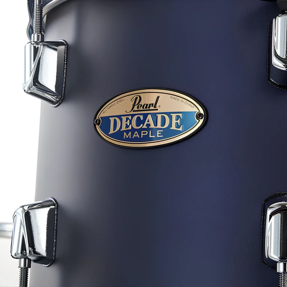PEARL DMP926S/C207 Decade Maple Ultramarine Velvet 6 Parça (22B/10T/12T/14F/16F/14S) Aksamlı Akustik Davul Seti