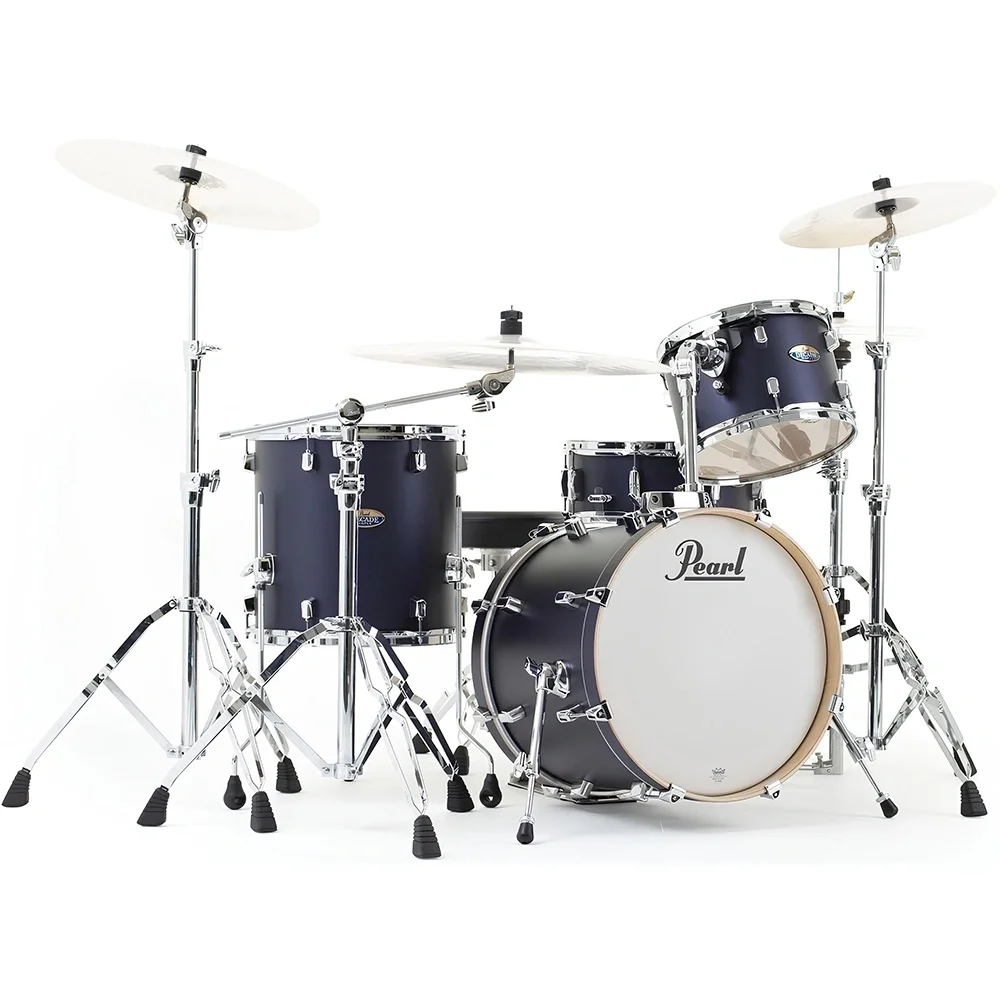 PEARL DMP984/C207 Decade Maple Ultramarine Velvet 4 Parça (18B/12T/14F/14S) Aksamlı Akustik Davul Seti
