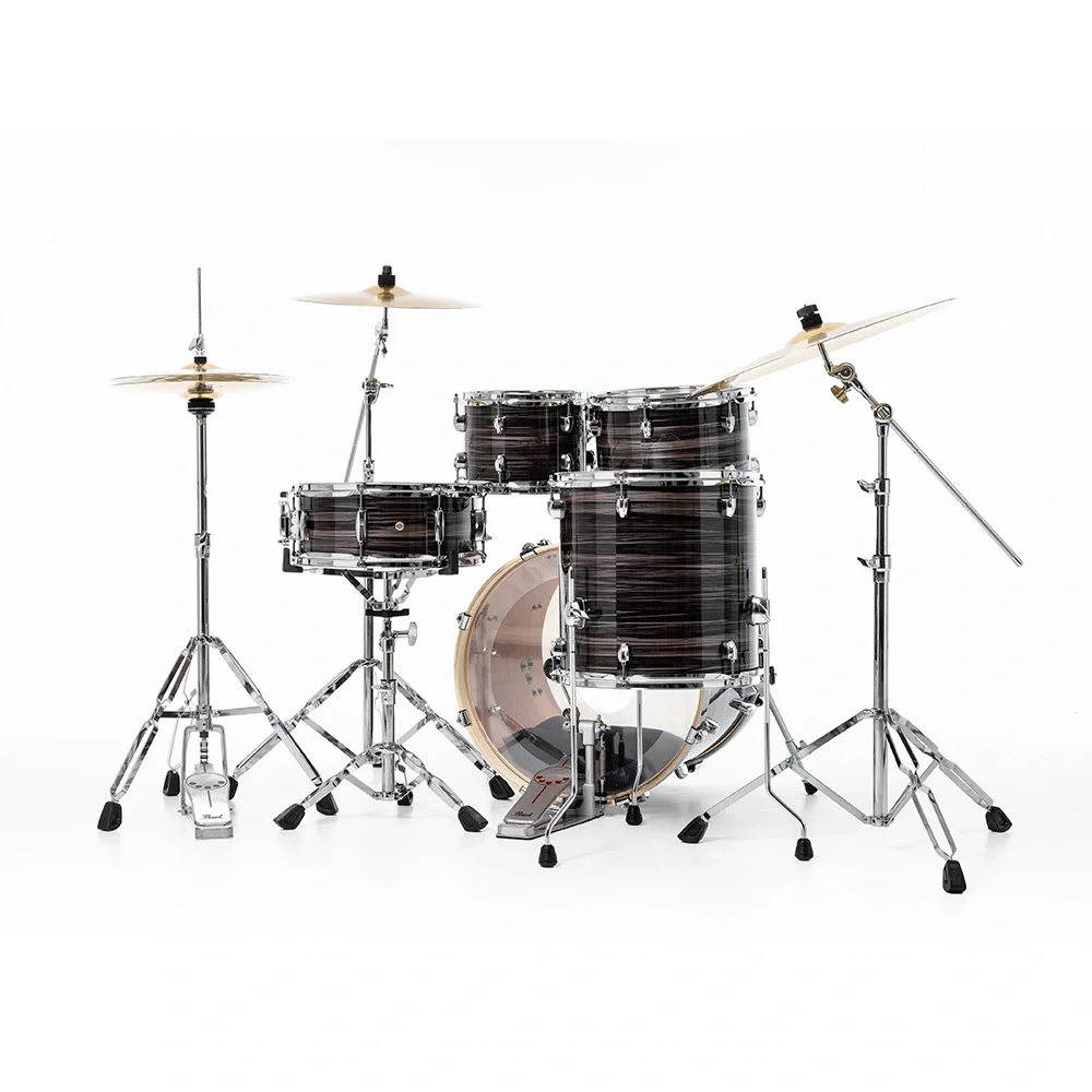 PEARL EXX705NBR/C779 Export EXX Metallic Amethyst Twist 5 Parça (20B/10T/12T/14F/14S) HWP-834 Aksam Setli ve Sabian SBR Zil Setli Akustik Davul Seti