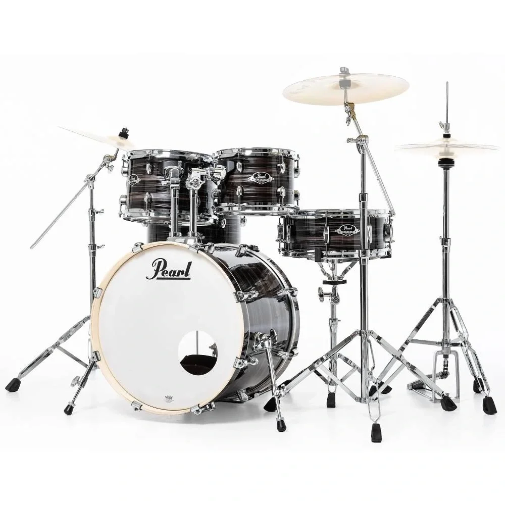 PEARL EXX705NC/C779 Export Metallic Amethyst Twist 5 Parça (20B/10T/12T/14F/14S) Aksamlı Akustik Davul Seti