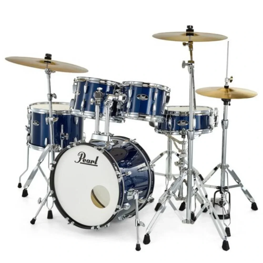 PEARL RS585BC/C743 Roadshow Royal Blue Metalik 5 Parça Akustik Davul Seti