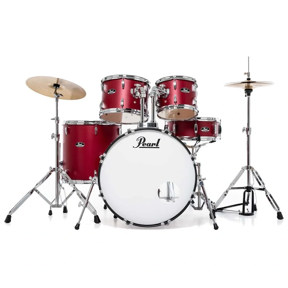 PEARL RS585BC/C747 Akustik Davul Seti Roadshow 1812B1007T1208T1410F1350S 5 Parça Aksam Sabian Ziller