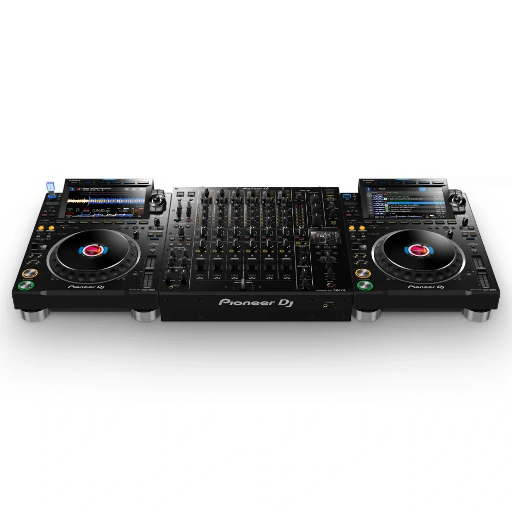 Pioneer SETUP SET2 | ALPHATHETA CDJ-3000 DJ Multi Player / DJM-V10 DJ Mikseri Set