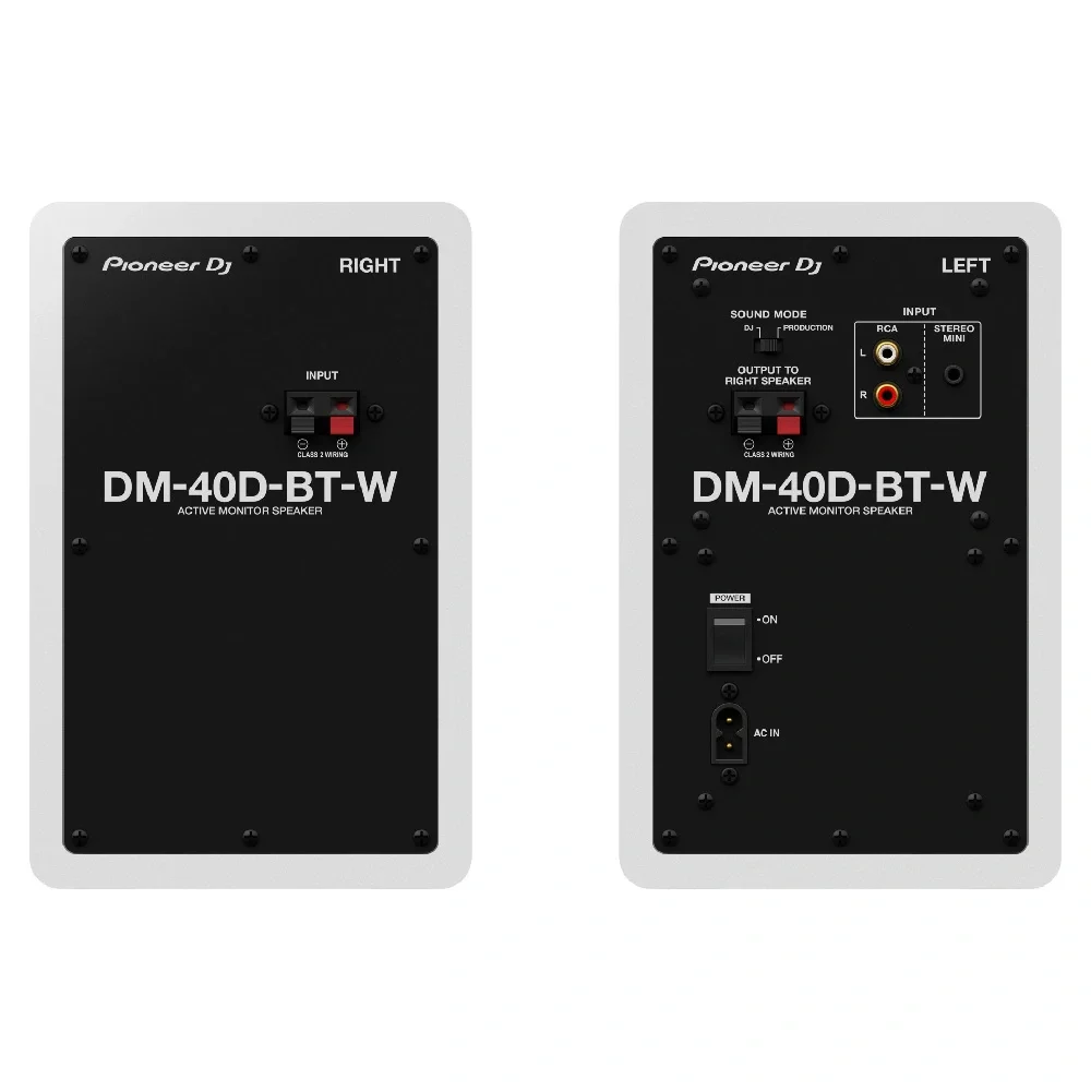 Pioneer DM-40D-BT-W Bluetooth Referans Monitörü (Beyaz) (Çift)
