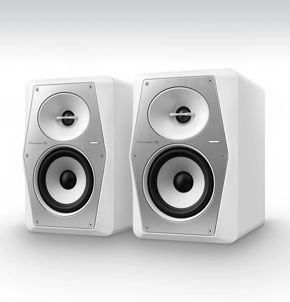 Pioneer VM-50-W 5" Referans Monitörü(Beyaz) (Tek)