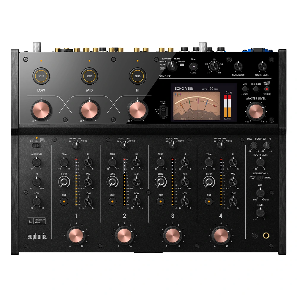 Pioneer Euphonia 4 Kanal Rotary DJ Mikser