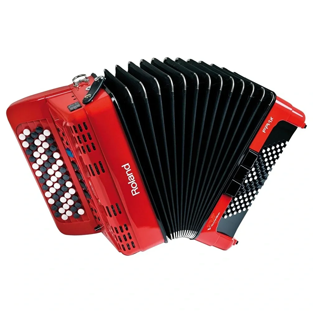 ROLAND FR-1XB RD V-Accordion - Butonlu Dijital Akordiyon (Kırmızı)