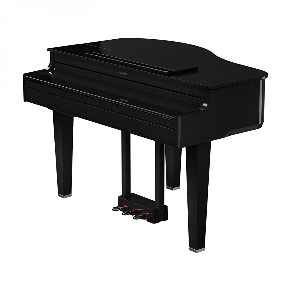 ROLAND GP-6-PE Parlak Siyah Kuyruklu Dijital Piyano