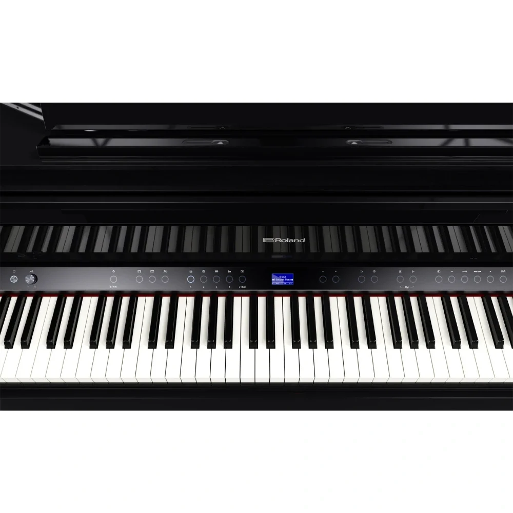 ROLAND GP-9-PE Parlak Siyah Kuyruklu Dijital Piyano