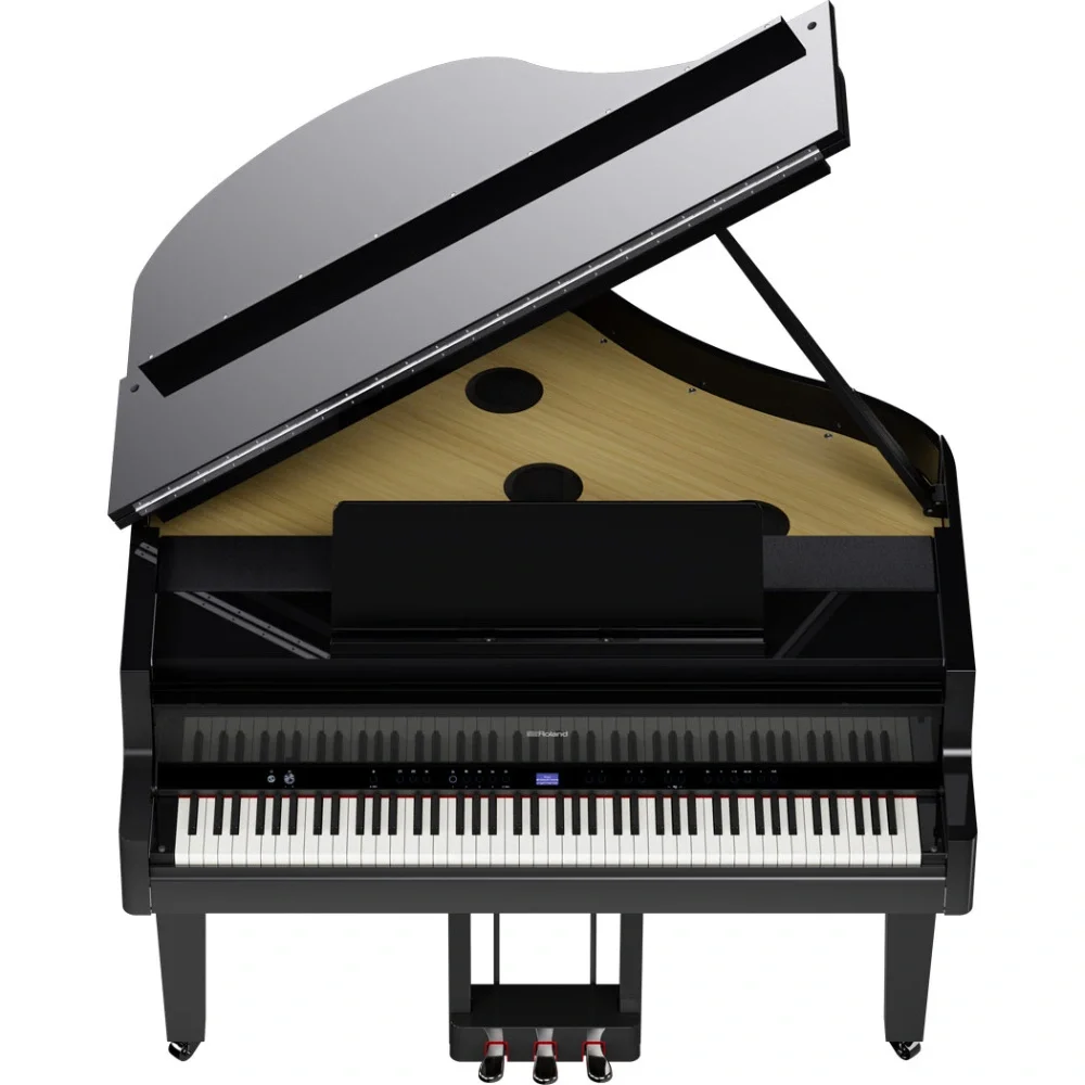 ROLAND GP-9-PE Parlak Siyah Kuyruklu Dijital Piyano