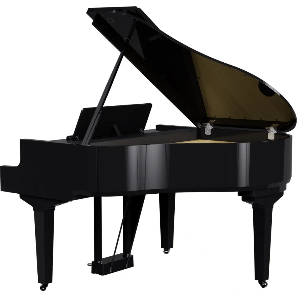 ROLAND GP-9M-PE Parlak Siyah Kuyruklu Dijital Piyano