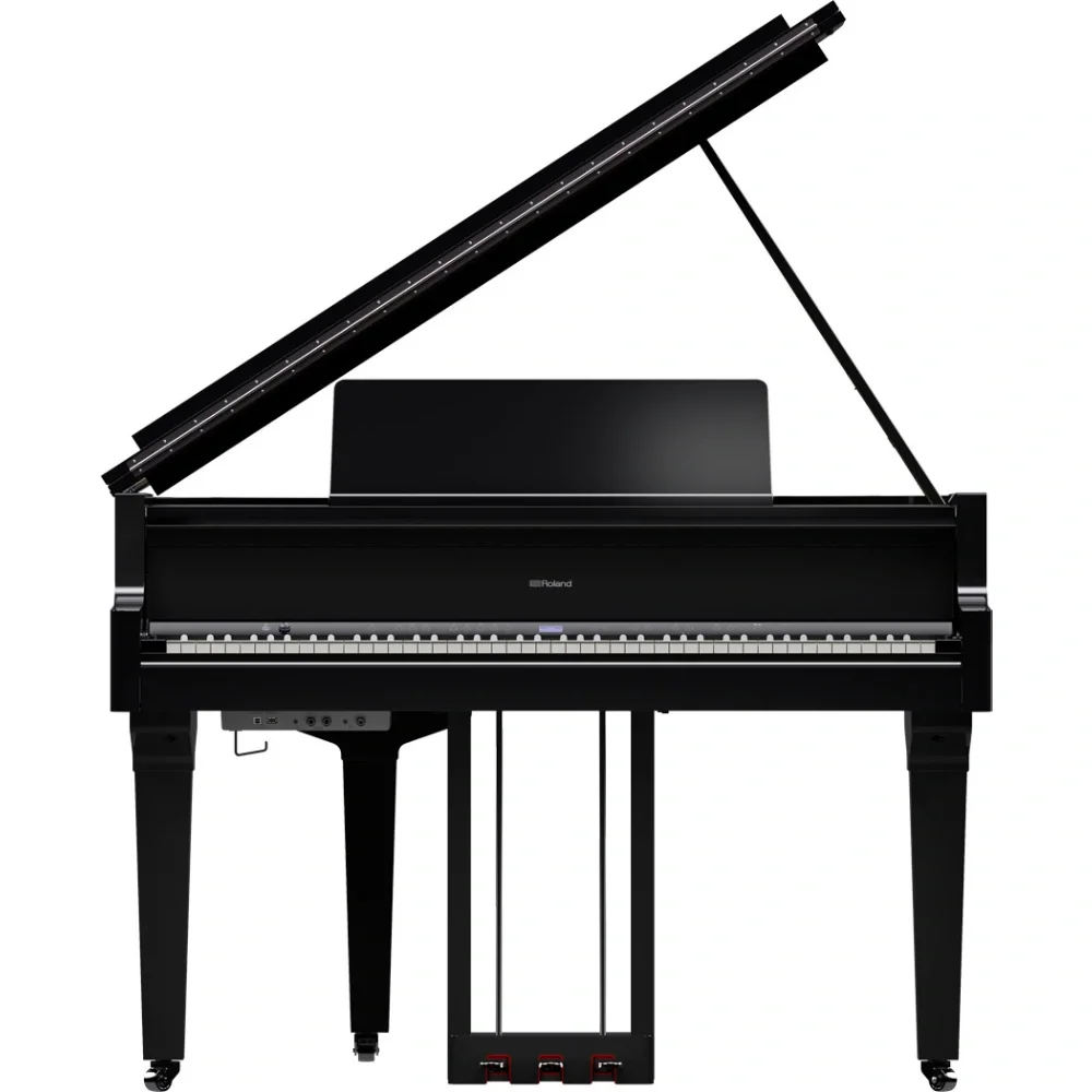 ROLAND GP-9M-PE Parlak Siyah Kuyruklu Dijital Piyano