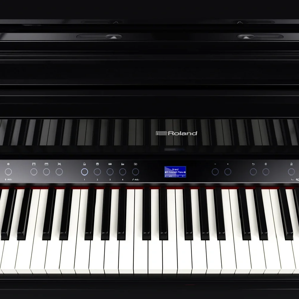 ROLAND GP-9M-PW Parlak Beyaz Kuyruklu Dijital Piyano