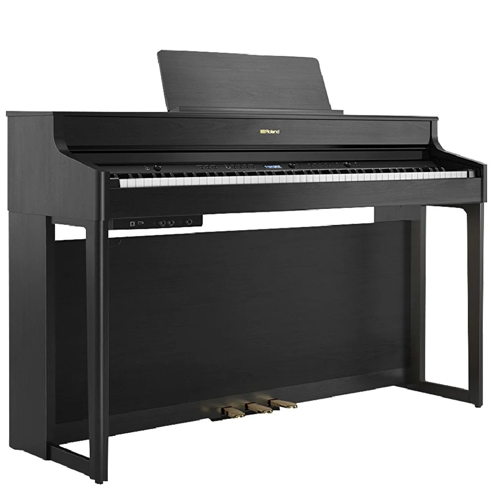 ROLAND HP702-CH Mat Siyah Dijital Duvar Piyano (Tabure& Kulaklık Hediyeli)