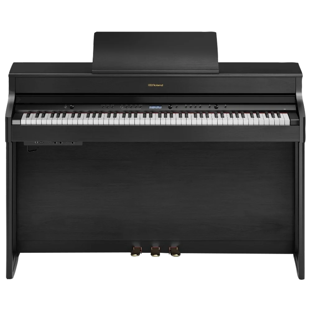 ROLAND HP702-CH Mat Siyah Dijital Duvar Piyano (Tabure&amp; Kulaklık Hediyeli)