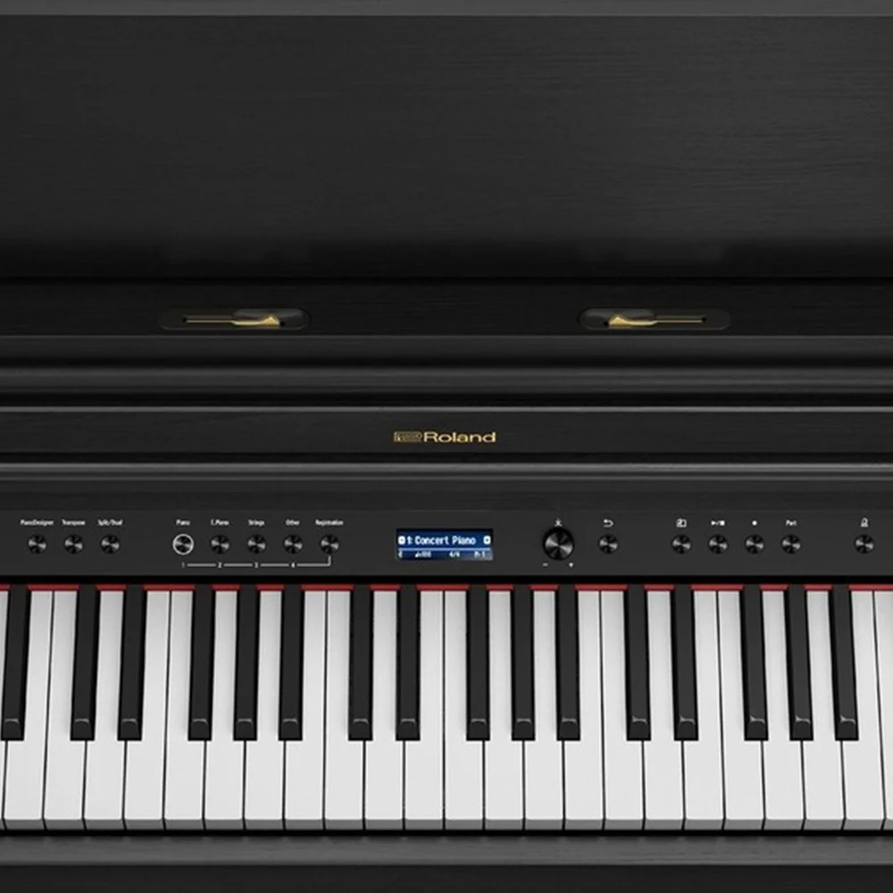 ROLAND HP704-CH Mat Siyah Dijital Piyano (Tabure&amp; Kulaklık Hediyeli)