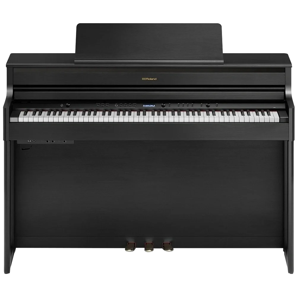 ROLAND HP704-CH Mat Siyah Dijital Piyano (Tabure&amp; Kulaklık Hediyeli)