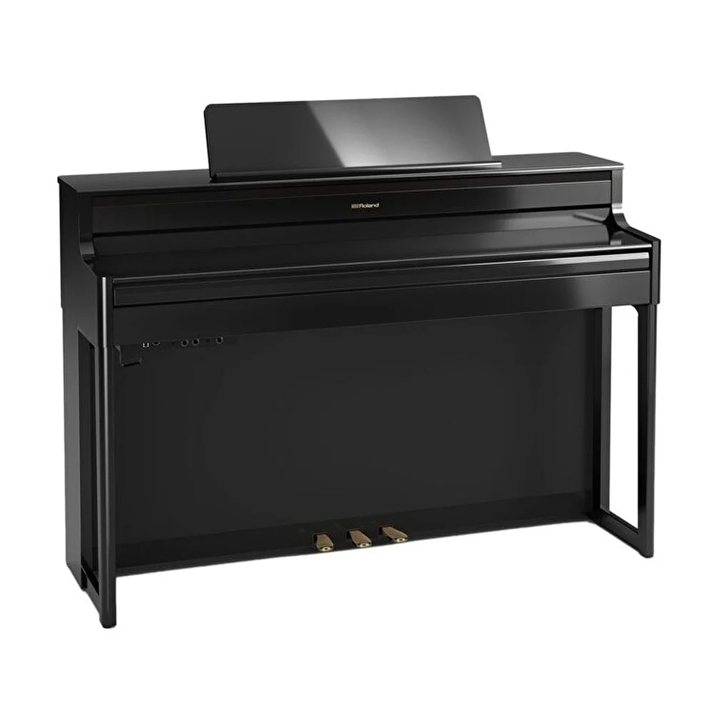 ROLAND HP704-PE Parlak Siyah Dijital Piyano (Tabure&amp; Kulaklık Hediyeli)