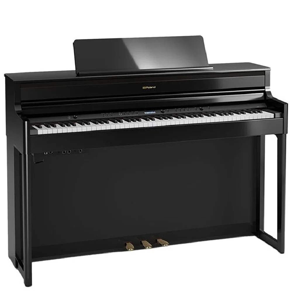ROLAND HP704-PE Parlak Siyah Dijital Piyano (Tabure& Kulaklık Hediyeli)