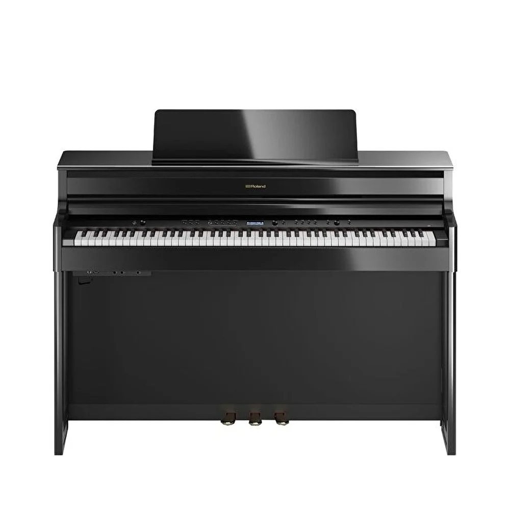 ROLAND HP704-PE Parlak Siyah Dijital Piyano (Tabure&amp; Kulaklık Hediyeli)
