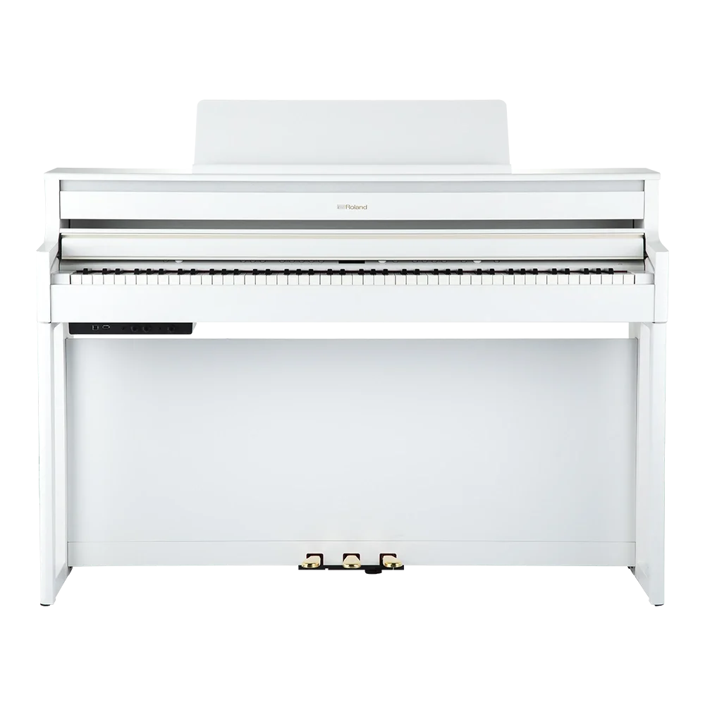 ROLAND HP704-WH Beyaz Dijital Duvar Piyanosu (Tabure&amp; Kulaklık Hediyeli)