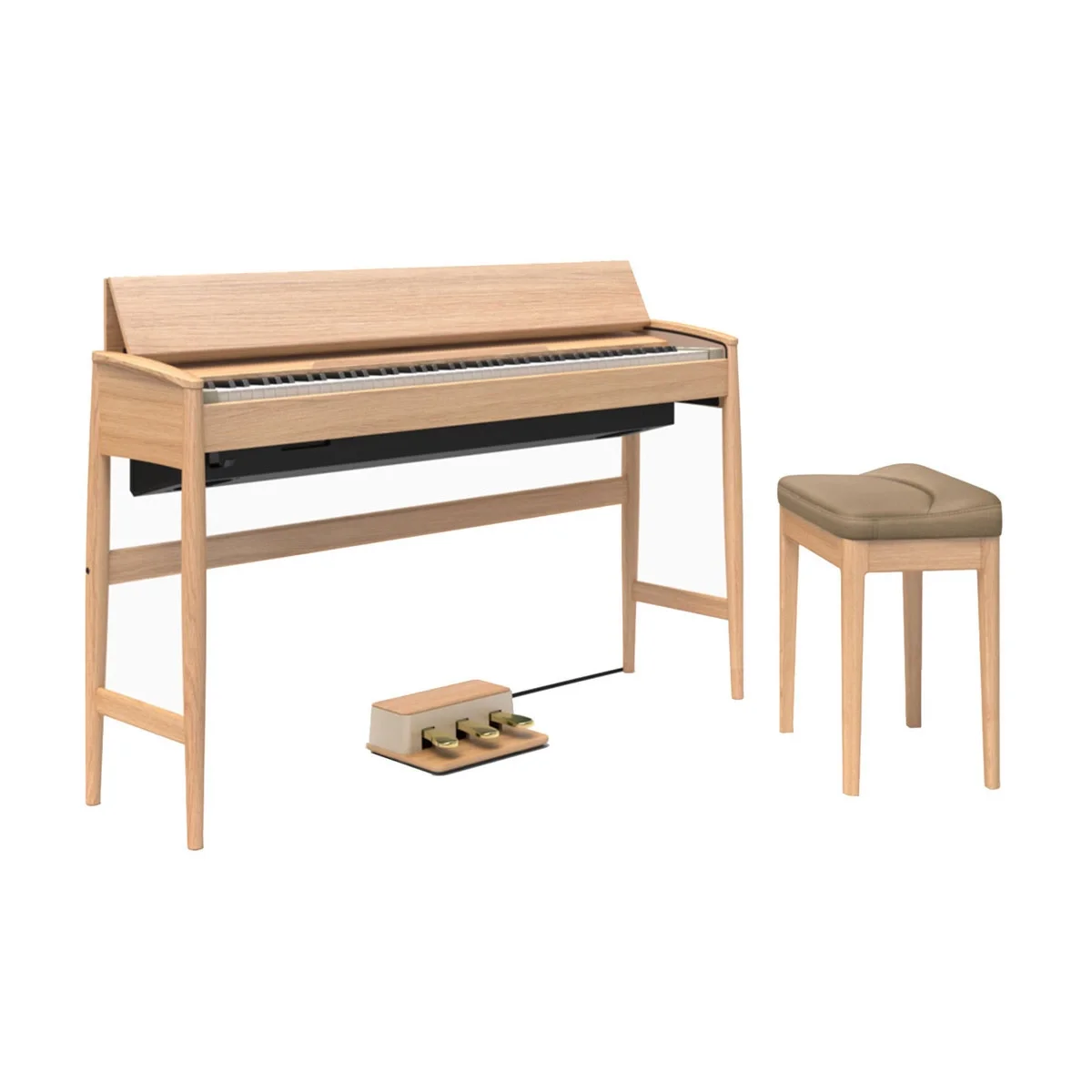 ROLAND KF-10-KO KIYOLA Pure Oak Karimoku Tasarımı Dijital Piyano (Tabure&amp; Kulaklık Hediyeli)