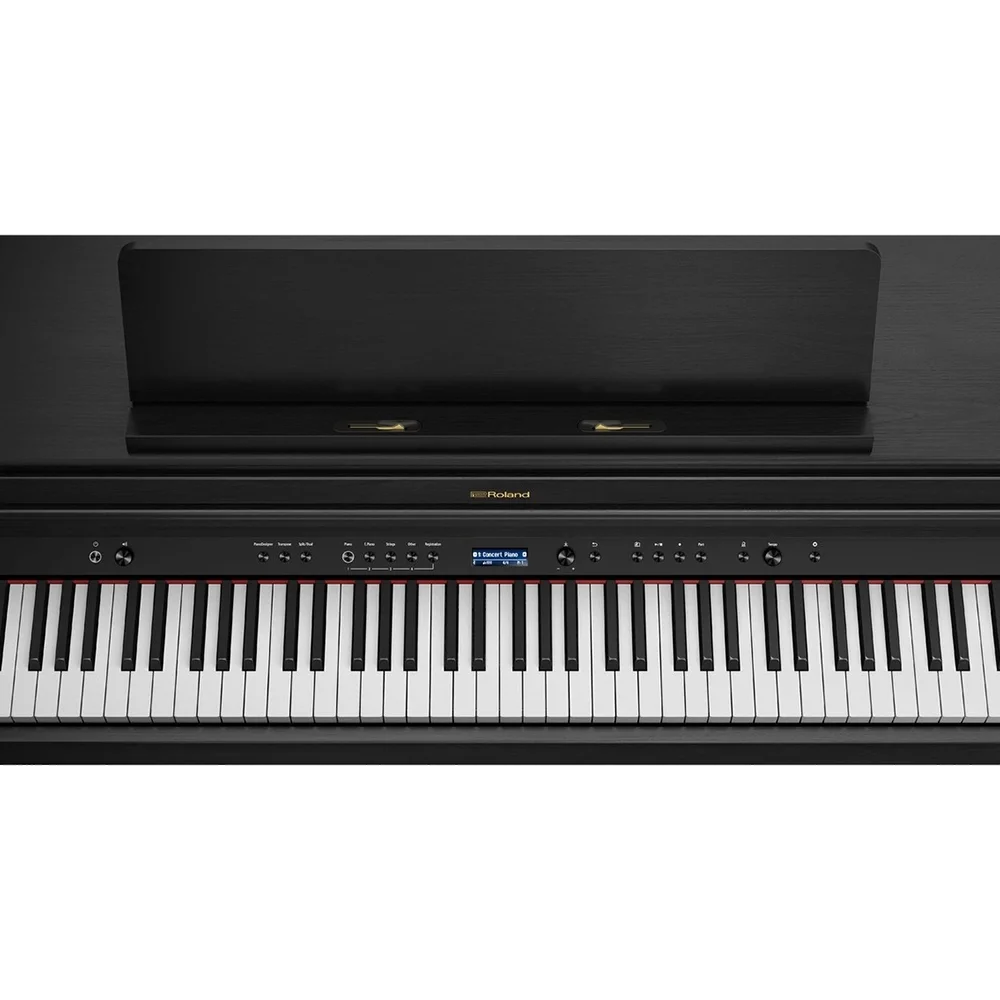 ROLAND LX705-CH Mat Siyah Dijital Duvar Piyanosu  - (DEMO ÜRÜNÜ) (Tabure&amp; Kulaklık Hediyeli)