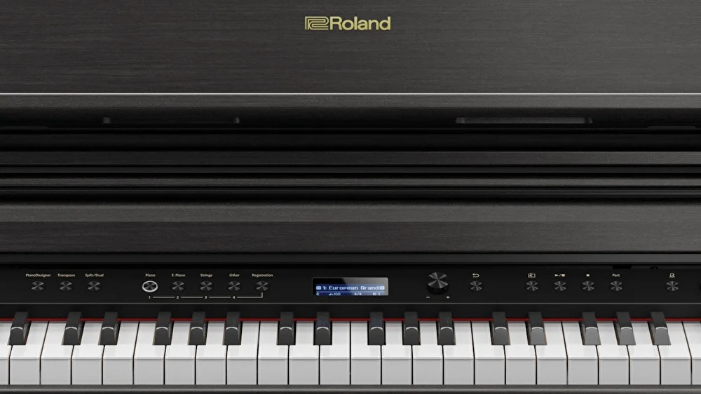 ROLAND LX705-LA Meşe Ağacı Renk Dijital Duvar Piyanosu (Tabure&amp; Kulaklık Hediyeli)