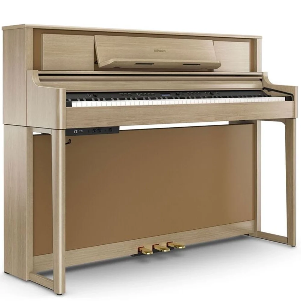 ROLAND LX705-LA Meşe Ağacı Renk Dijital Duvar Piyanosu (Tabure& Kulaklık Hediyeli)