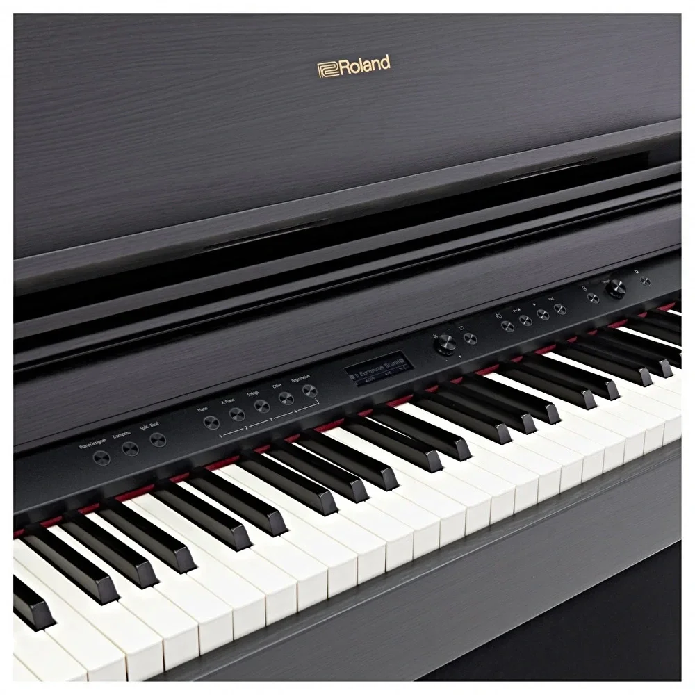 ROLAND LX706-DR Koyu Gül Ağacı Dijital Duvar Piyanosu (Tabure&amp; Kulaklık Hediyeli)